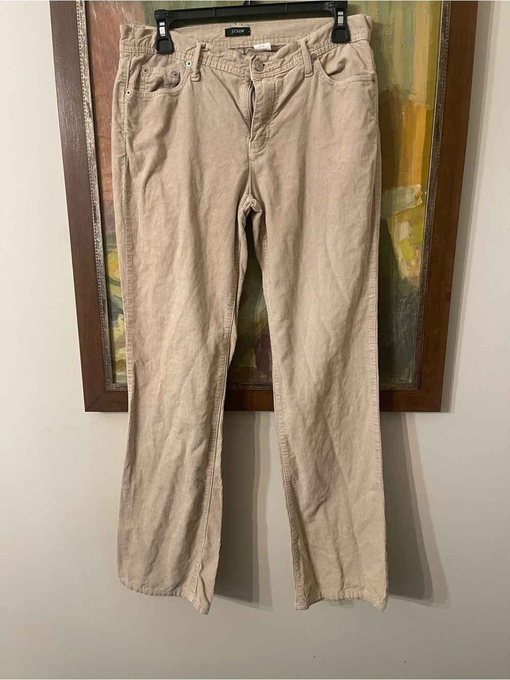 J. Crew Women's Beige Corduroy Jeans